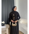Hr - Desan Sandy Elbise - Siyah