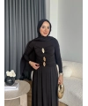 Hr - Desan Sandy Elbise - Siyah