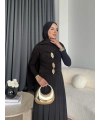 Hr - Desan Sandy Elbise - Siyah