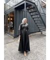 Lolita Deri Elbise - Siyah