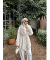 Luella Kürk Detaylı Hırka - Bej