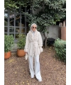 Luella Kürk Detaylı Hırka - Bej