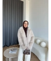 Olesa Kürk Mont - Bej