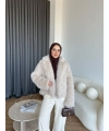 Olesa Kürk Mont - Bej