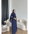 Sandy Arabic Elbise - Lacivert