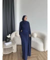 Sandy Arabic Elbise - Lacivert