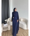 Sandy Arabic Elbise - Lacivert