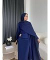 Sandy Arabic Elbise - Lacivert