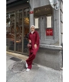 Sina Fermuarlı Takım - Bordo