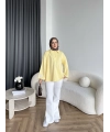 Yds - Petra Düğmeli Sweatshırt - Sarı