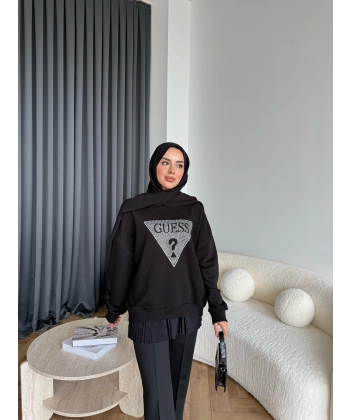 2-Muadil Sweat - Siyah