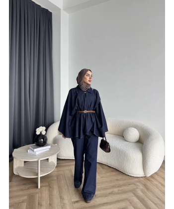 Hen - Perlan Panço Detay Kot Takım