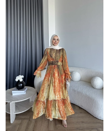 Ng - Azale Elbise - Güneş