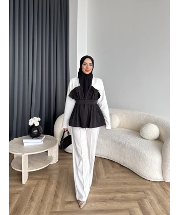 Asi Ön Kısmı Detaylı Takım - Siyah