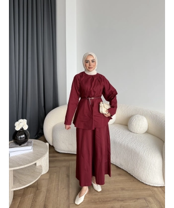 Hev - İndirimli Takım - Bordo