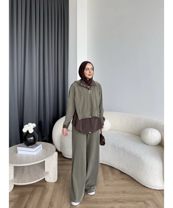 Pwn - Saye Eşofman Takım - Yeşil