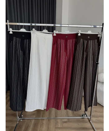 Aslı Pırlanta Pantolon - Beyaz