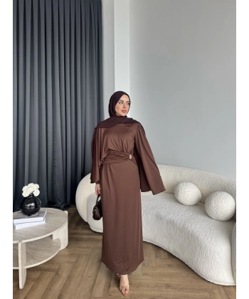 Qu - Tiaga Elbise - Acı Kahve