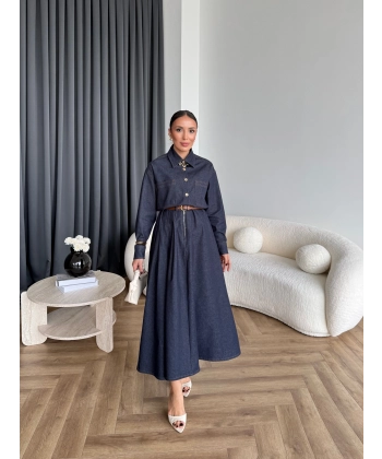 Es - Dacron Etekli Kot Takım - Lacivert