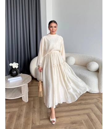 Ng - Lilim Etekli Takım - Bej