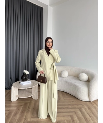 Hen - Milano Bağlamalı Takım - Yeşil