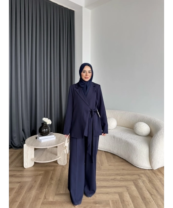 Hen - Milano Bağlamalı Takım - Lacivert