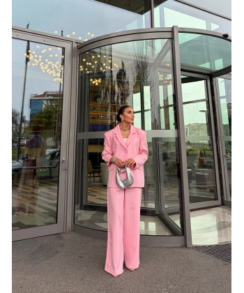 Asil Pırlanta Ceketli Takım - Pembe