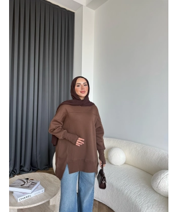 Dilvi Model Sweat - Acı Kahve