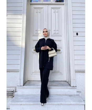 Duhan İkili Takım - Siyah