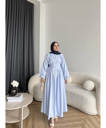 Hr - Zeyn Elbise - Mavi