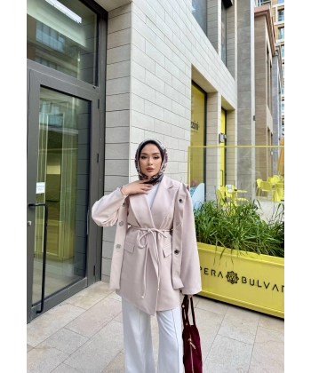 Kuşgözlü Vera Ceket - Bej