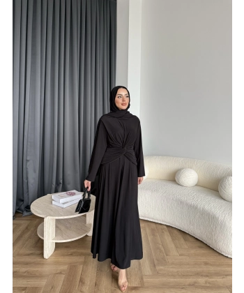 Latan Sandy Elbise - Siyah