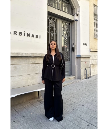 Loya Cepli Oysh Takım - Siyah