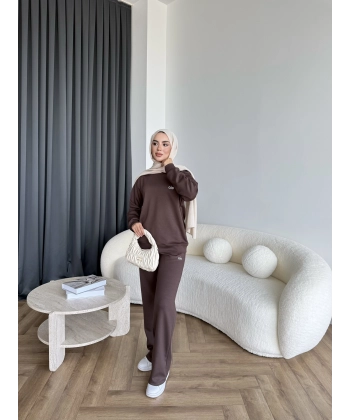 Muadil A Eşofman Takım - Acı Kahve