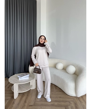 Muadil A Eşofman Takım - Bej