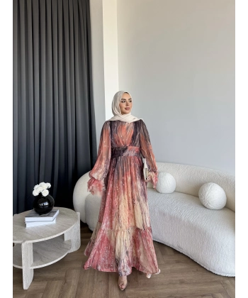 Ng - Azale Elbise - Toprak