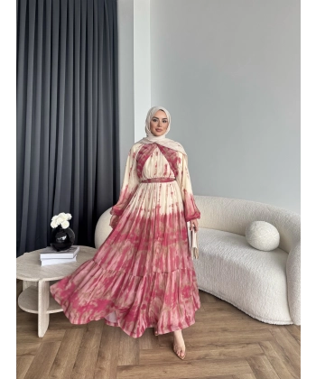 Ng - Rose Elbise - Pembe