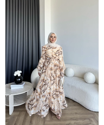 Ng - Softy Elbise - Bej