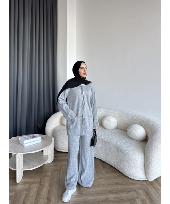 Ronas Triko Takım - Gri