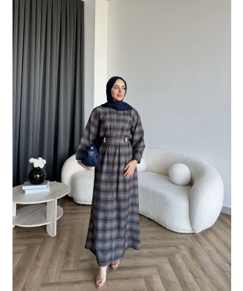 Tb - Wespa Kareli Elbise - Gri