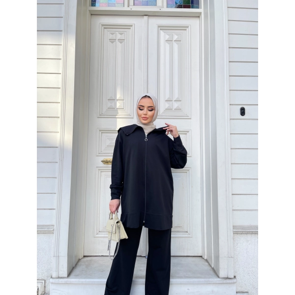 Duhan İkili Takım - Siyah