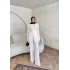 Belinda Keten Takım - Bej