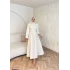 Charm Bel Detay Elbise - Bej
