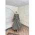 Charm Bel Detay Elbise - Haki