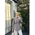 Elda Çizgili Gömlek - Kahve