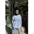 Elda Çizgili Gömlek - Mavi