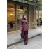 Esil Krep Takım - Bordo