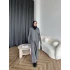 Leyans Fermuarlı Takım - Gri