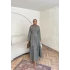 Linen Elbise - Haki