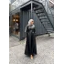 Lolita Deri Elbise - Siyah